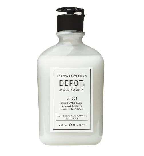 Depot 501 Moisturizing & Clarifying Beard Shampoo 250 ml