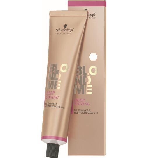 Schwarzkopf BlondMe Deep Toner Dunkle Kastanie 60 ml