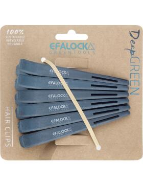 Efalock Greentools Clip 6 St&uuml;ck deepgreen
