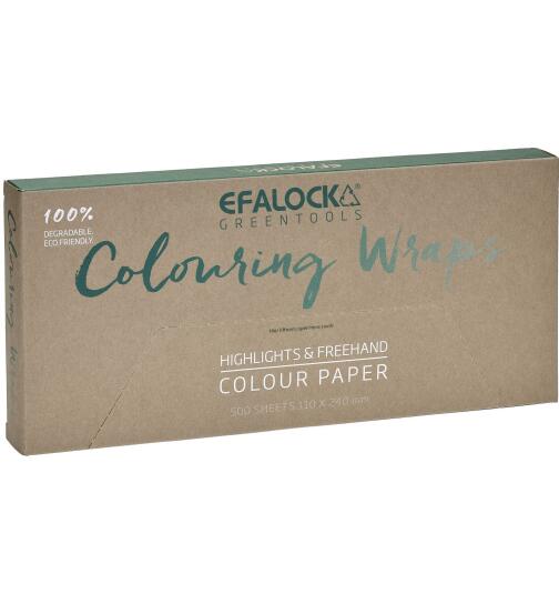 Efalock Greentools Coloring Wraps 110 x 240 mm