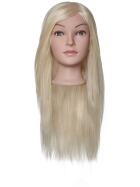 Efalock &Uuml;bungskopf Ella  Naturhaar lichtblond 50 cm