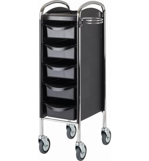 Efalock Piccolo 6002 Basic High Arbeitswagen chrom schwarz