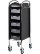 Efalock Piccolo 6002 Basic High Arbeitswagen chrom schwarz