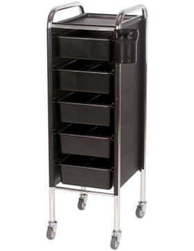 Efalock Piccolo 84/5 Basic Small Arbeitswagen chrom schwarz