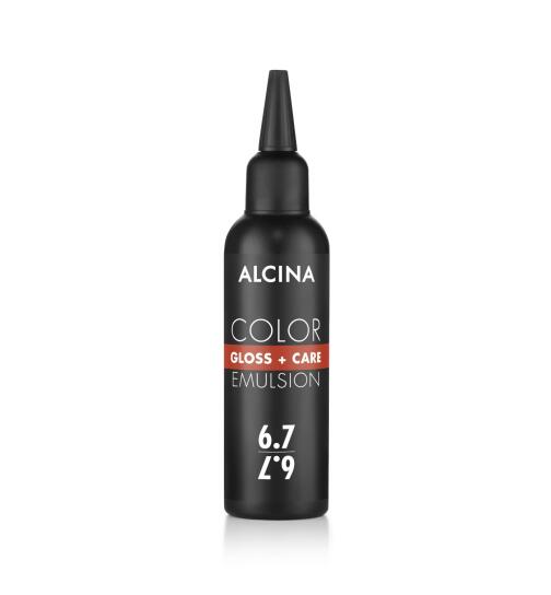 Alcina Color Gloss + Care Emulsion 6.7 Dunkelblond-Braun 100 ml