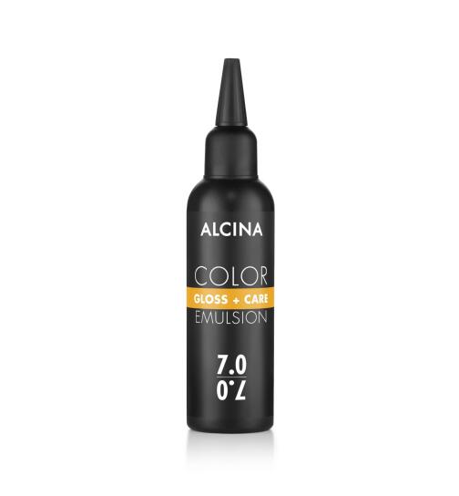 Alcina Color Gloss + Care Emulsion 7.0 Mittelblond 100 ml