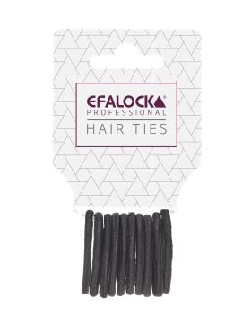 Efalock Haargummi klein schwarz 10 St&uuml;ck