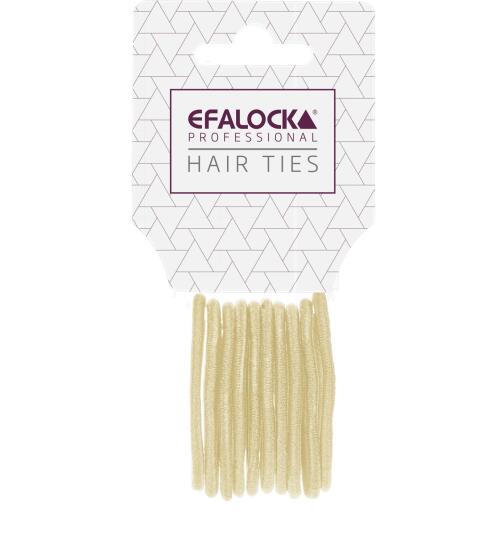 Efalock Haargummi klein blond 10 St&uuml;ck