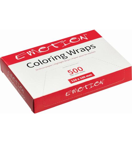 Efalock Emotion Coloring Wraps Str&auml;hnenpapier 500 St&uuml;ck