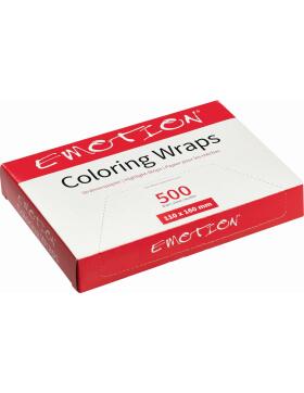Efalock Emotion Coloring Wraps Str&auml;hnenpapier 500 St&uuml;ck