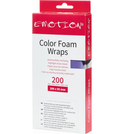 Efalock Emotion Color Foam Wraps 200 St&uuml;ck