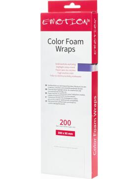 Efalock Emotion Color Foam Wraps 200 St&uuml;ck