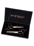 Aristocut Set Schere SUNSET + Modellierschere SUNSET 40T