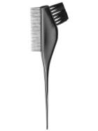 Efalock F&auml;rbepinsel schwarz mit Kamm