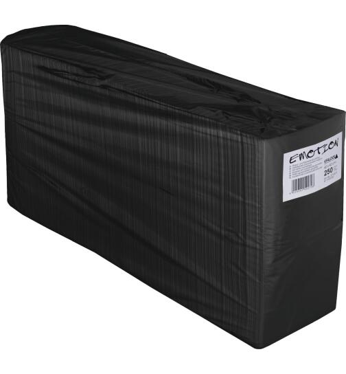 Efalock Emotion Kosmetikservietten 250 St&uuml;ck schwarz