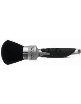 Efalock Nackenpinsel schwarz/silber
