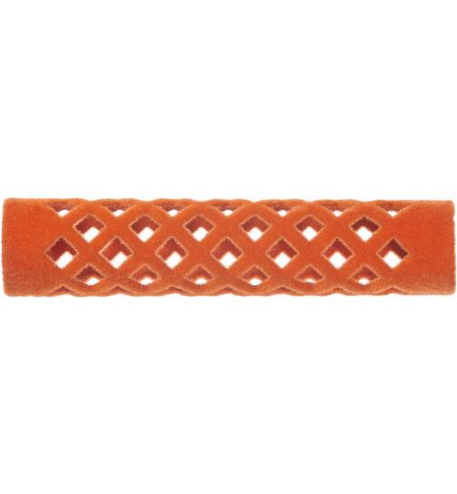Efalock Metallwickler beflockt orange lang 13mm12 St&uuml;ck