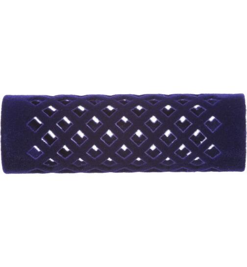 Efalock Metallwickler beflockt blau lang 21mm 12 St&uuml;ck