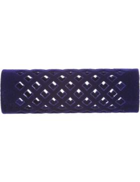 Efalock Metallwickler beflockt blau lang 21mm 12 St&uuml;ck