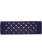 Efalock Metallwickler beflockt blau lang 21mm 12 St&uuml;ck