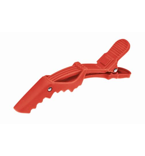 Efalock Shark-Clip Soft rot 6 St&uuml;ck