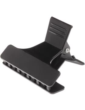 Efalock Abteilklammer schwarz 12 St&uuml;ck