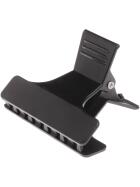 Efalock Abteilklammer schwarz 12 St&uuml;ck