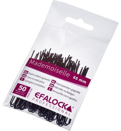 Efalock Mademoiselle Haarnadeln 45 mm braun 50 St&uuml;ck