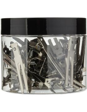 Efalock Metal Clips Abteilklammern Nr. 6 - 50 St&uuml;ck