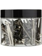 Efalock Metal Clips Abteilklammern Nr. 6 - 50 St&uuml;ck