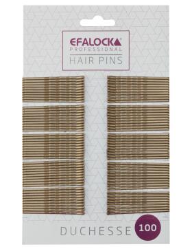 Efalock Duchesse Haarklemmen 5 cm gold 100 St&uuml;ck