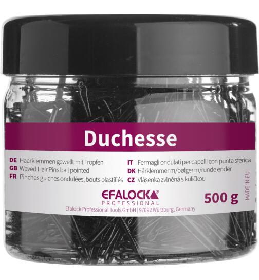 Efalock Duchesse Haarklemmen 5 cm schwarz 500 g