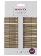 Efalock Duchesse Haarklemmen 7 cm schwarz 100 St&uuml;ck