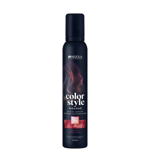 Indola Color Style Mousse Rot 200 ml