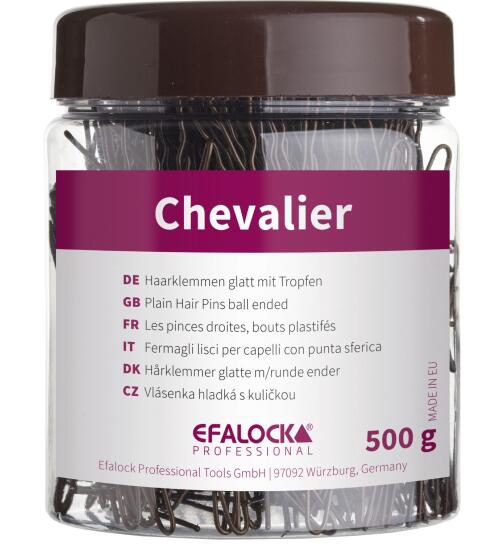 Efalock Chevalier Haarklemmen 5 cm braun 500 g