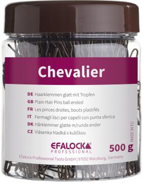 Efalock Chevalier Haarklemmen 5 cm braun 500 g