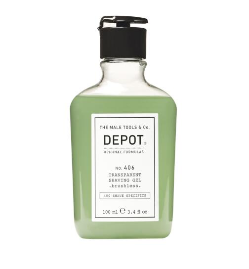 Depot 406 Transparent Shaving Gel Brushless 100 ml
