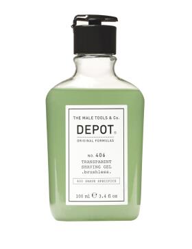 Depot 406 Transparent Shaving Gel Brushless 100 ml