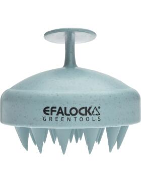Efalock Greentools Kopfmassageb&uuml;rste hellblau