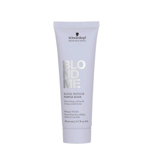 Schwarzkopf BLONDME Bond Repair Purple Mask 50 ml