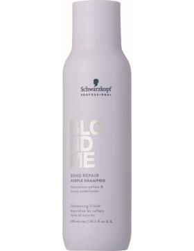 Schwarzkopf BLONDME Bond Repair Purple Shampoo 300 ml
