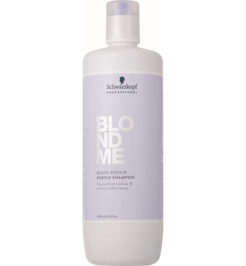 Schwarzkopf BLONDME Bond Repair Purple Shampoo 1000 ml