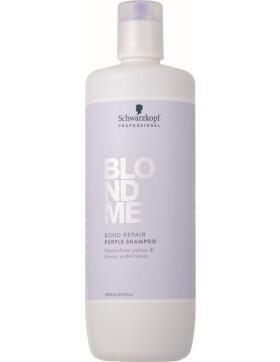 Schwarzkopf BLONDME Bond Repair Purple Shampoo 1000 ml