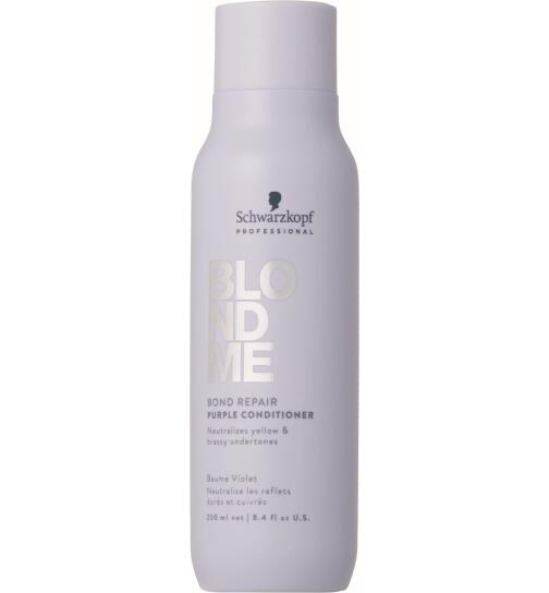 Schwarzkopf BLONDME Bond Repair Purple Conditioner 250 ml
