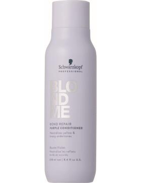 Schwarzkopf BLONDME Bond Repair Purple Conditioner 250 ml