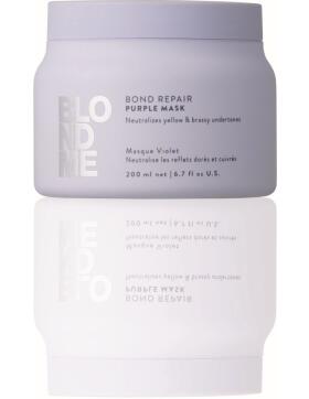 Schwarzkopf BLONDME Bond Repair Purple Mask 200 ml