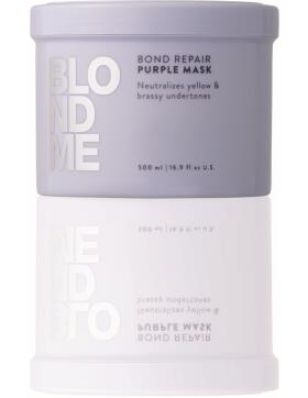 Schwarzkopf BLONDME Bond Repair Purple Mask 500 ml