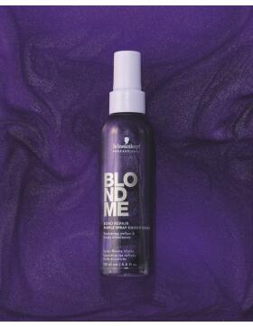 Schwarzkopf BLONDME Bond Repair Purple Spray Conditioner 150 ml