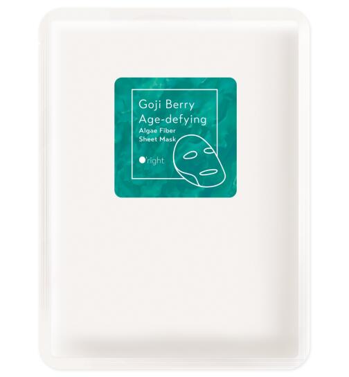 Oright Goji Berry Age-Defying Algae Fiber Sheet Mask  25 ml (Set of 5)