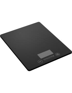 Efalock Digitalwaage Expert Glas schwarz